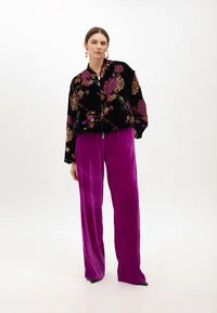 Blouson in velluto fantasia LOLA CASADEMUNT