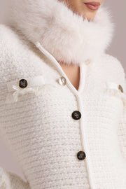 Abito abbottonato in maglia lavorata PHO