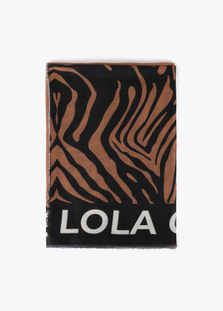 Nuova Collezione Foulard in stampa zebrata LOLA CASADEMUNT