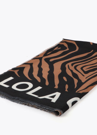 Nuova Collezione Foulard in stampa zebrata LOLA CASADEMUNT