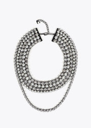 Collana Multistrato Cristalli e Perle LOLA CASADEMUNT