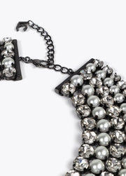 Collana Multistrato Cristalli e Perle LOLA CASADEMUNT