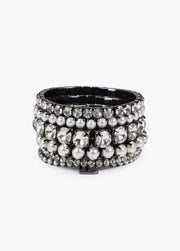 Set di braccialetti elastici effetto gioiello e perla LOLA CASADEMUNT