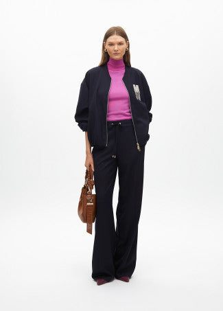 Nuova Collezione Pantaloni larghi con Riga Diplomatica e coulisse LOLA CASADEMUNT