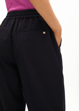 Nuova Collezione Pantaloni larghi con Riga Diplomatica e coulisse LOLA CASADEMUNT