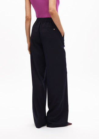 Nuova Collezione Pantaloni larghi con Riga Diplomatica e coulisse LOLA CASADEMUNT