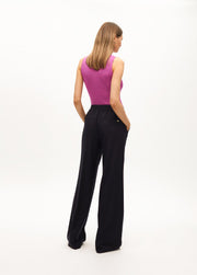 Nuova Collezione Pantaloni larghi con Riga Diplomatica e coulisse LOLA CASADEMUNT