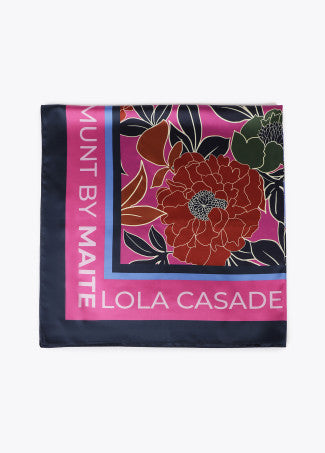 Foulard con stampa floreale LOLA CASADEMUNT