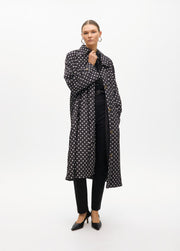 Nuova Collezione Trench lungo e leggero a pois LOLA CASADEMUNT