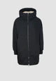Piumino stile parka con cappuccio pile NO.1 COMO