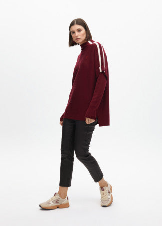 Maglia ampia con righe a Contrasto LOLA CASADEMUNT