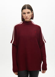 Maglia ampia con righe a Contrasto LOLA CASADEMUNT