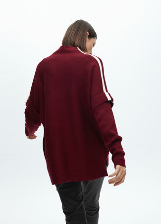 Maglia ampia con righe a Contrasto LOLA CASADEMUNT