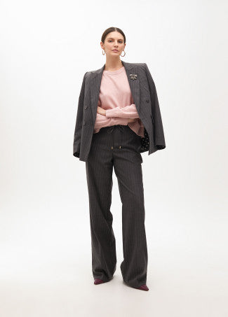 Maglia in misto lana merino con Strass LOLA CASADEMUNT