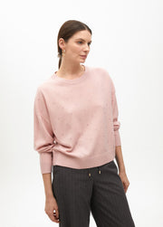 Maglia in misto lana merino con Strass LOLA CASADEMUNT