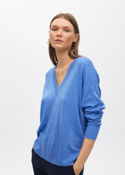 Nuova Collezione Maglia misto lana con collo a V LOLA CASADEMUNT