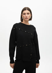 Nuova Collezione Maglia destrutturato con borchie LOLA CASADEMUNT