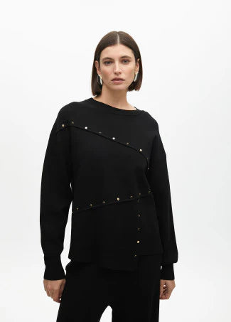 Maglia destrutturato con borchie LOLA CASADEMUNT
