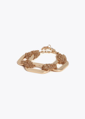 Bracciale multicatena con logo finale LOLA CASADEMUNT