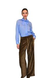 Camicia Di cotone con fiocco ANITIE'